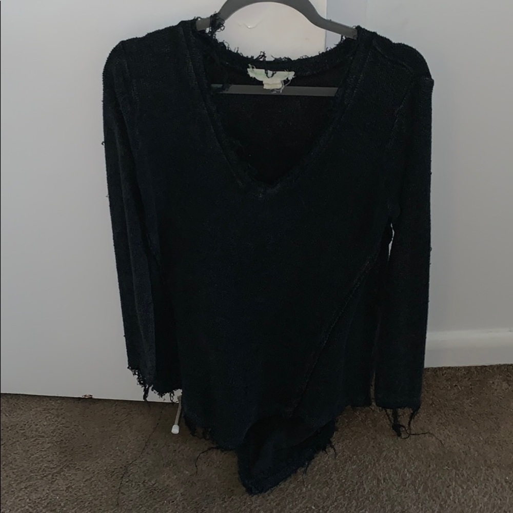 V Neck Oversized Sweater